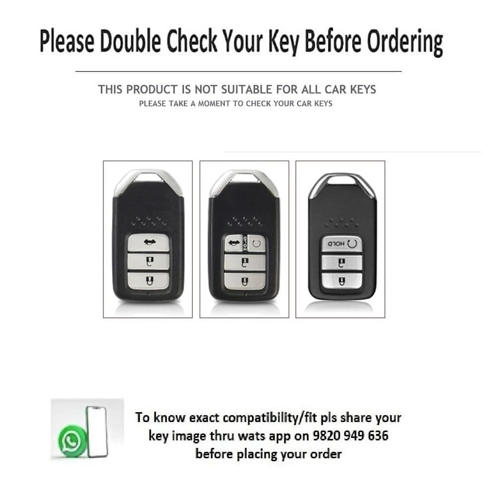 HONDA 3B SMART KEY METAL COVER