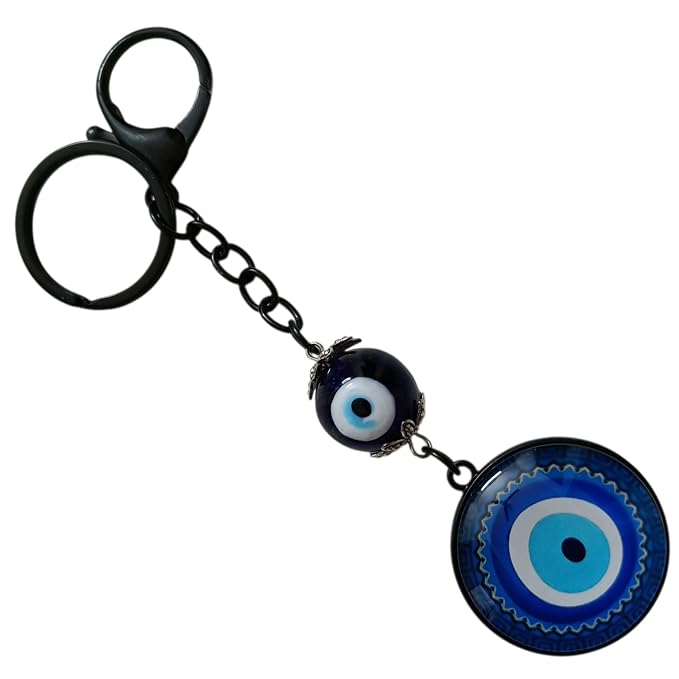 Evil Eye Key Ring for Car, Bike, Home & Office Keys