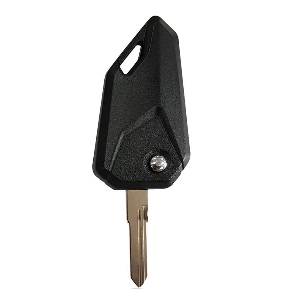 Suzuki Bike Flip Key & Silver Tpu Key Cover - Red Logo (B4/SZ/RD/STPU)