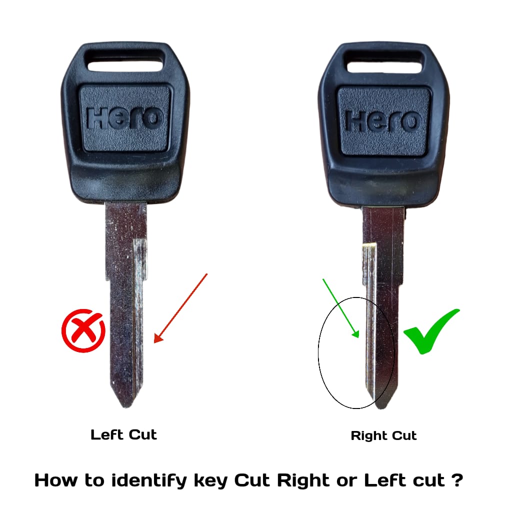 HERO RIGHT TIGER X FLIP KEY - RED LOGO