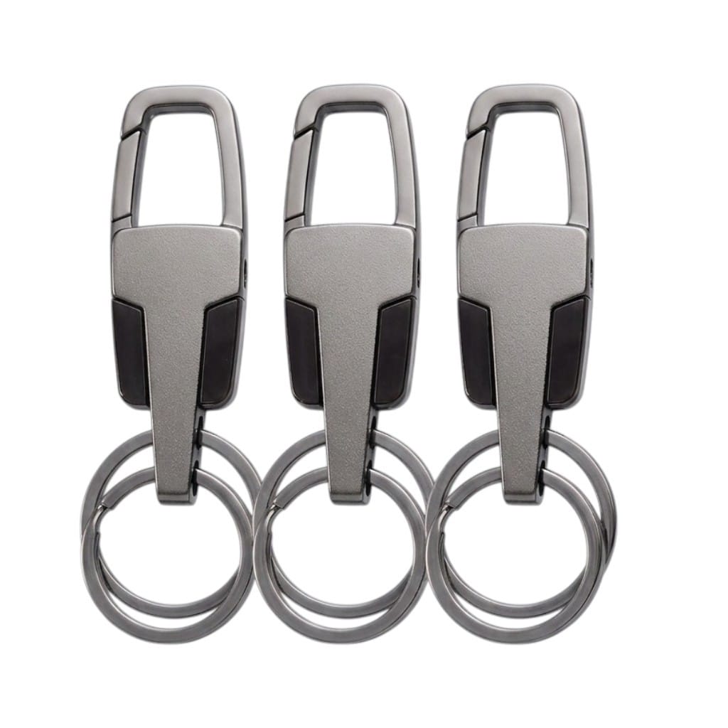 FANCY HOOK KEYCHAIN/KEYRING - PACK OF 3