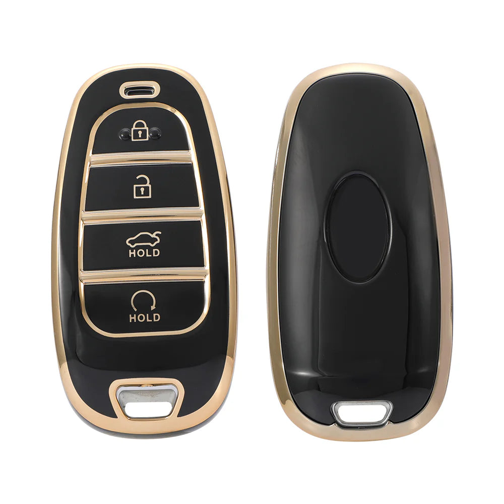 TPU Key Cover For Hyundai : Tucson 2022 4 Button Smart Key