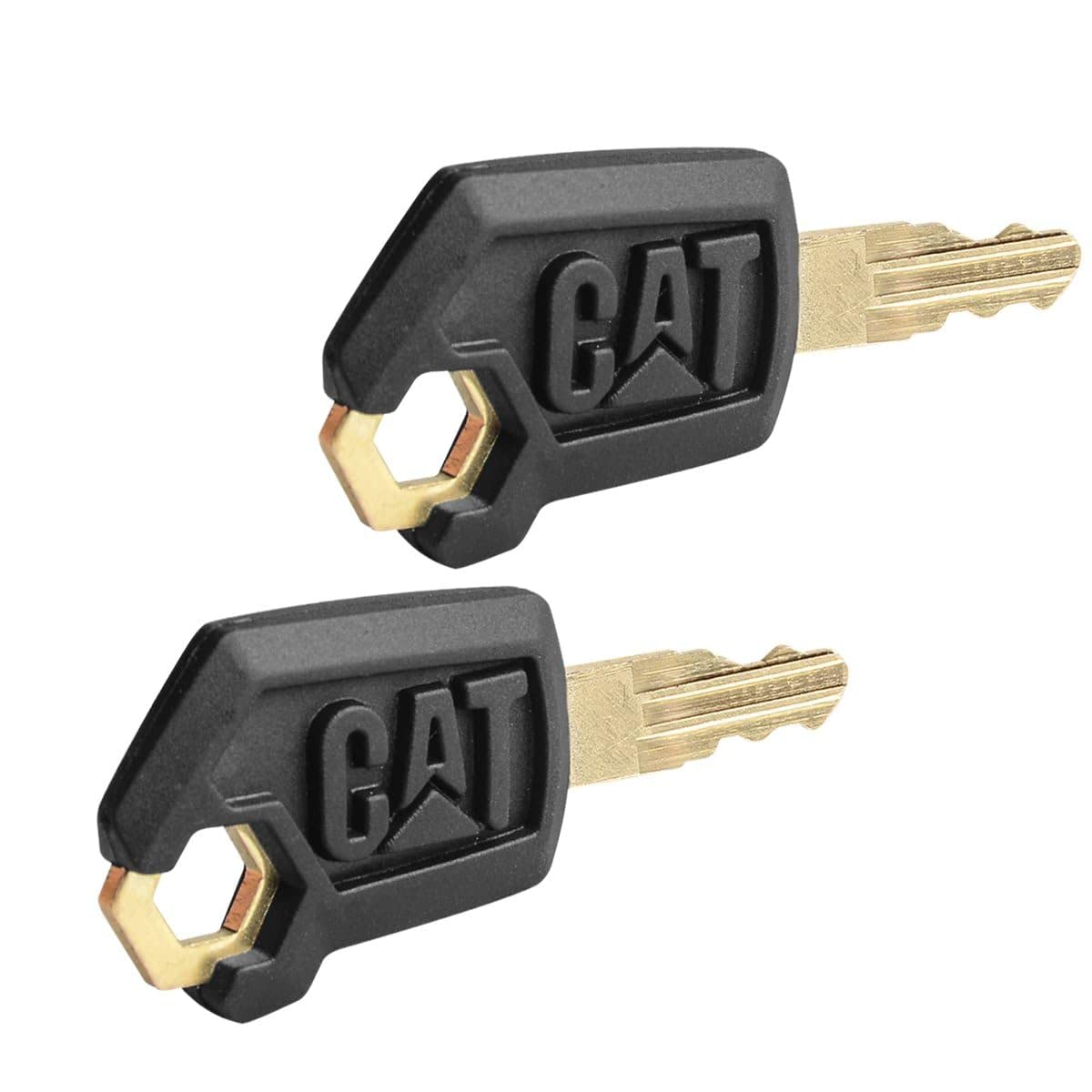 Ignition Keys for Caterpillar Heavy Equipment - Pack of 2 Pieces