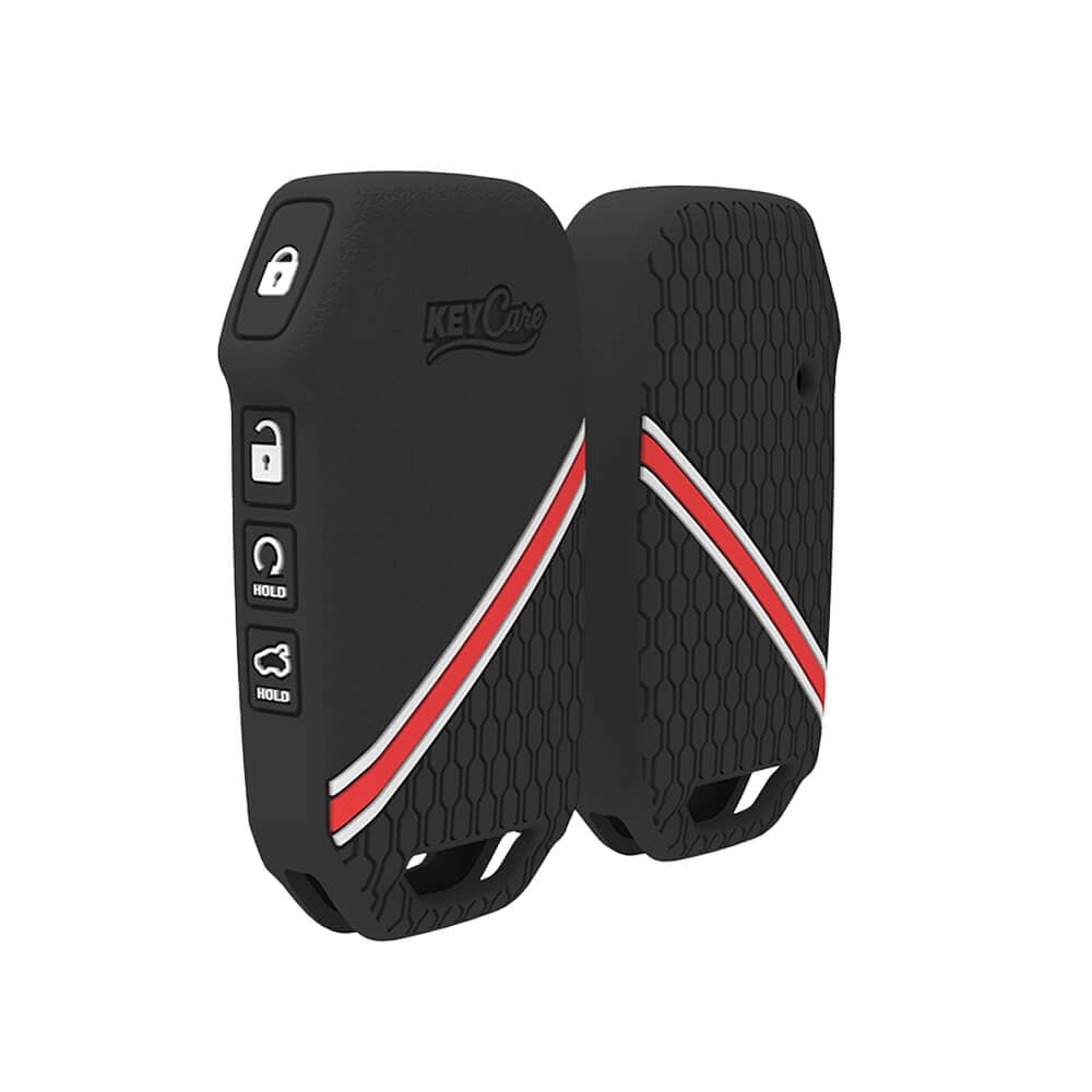 Kia 4 button Smart Key Cover - KC77BK