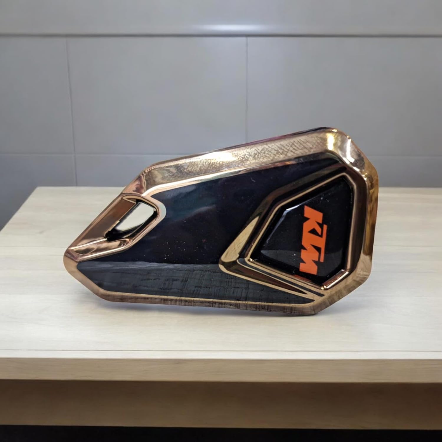 Bike Flip Key For Ktm With Tpu Key Cover – Black Logo