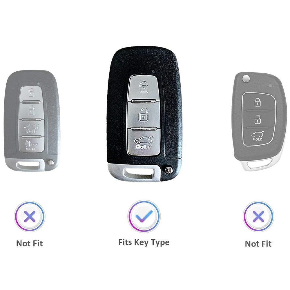 Verna Fluidic Old I20 Santafe Smart Key Cover