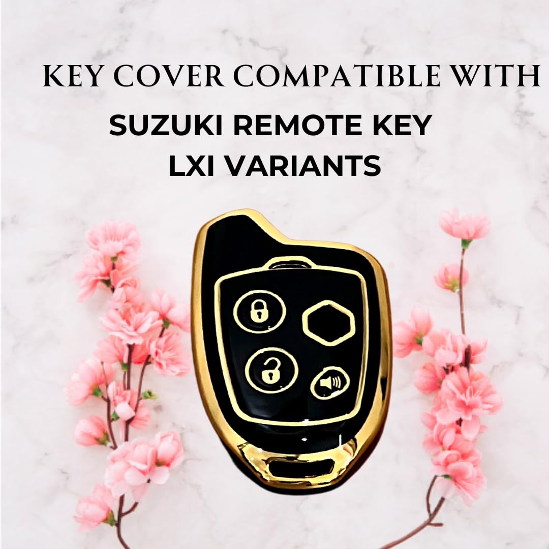 SUZUKI NIPPON TPU KEY COVER - GOLDEN BLACK