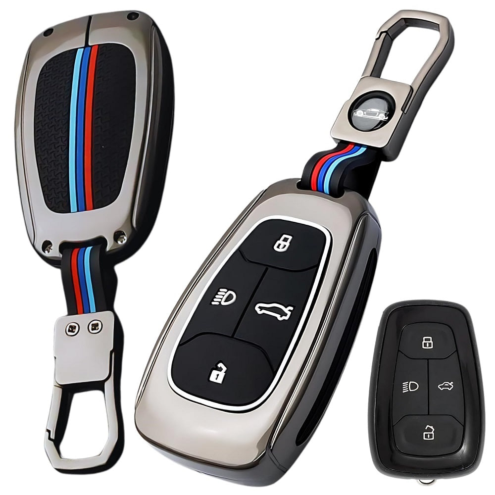 TATA NEXON 4B SMART METAL KEY COVER