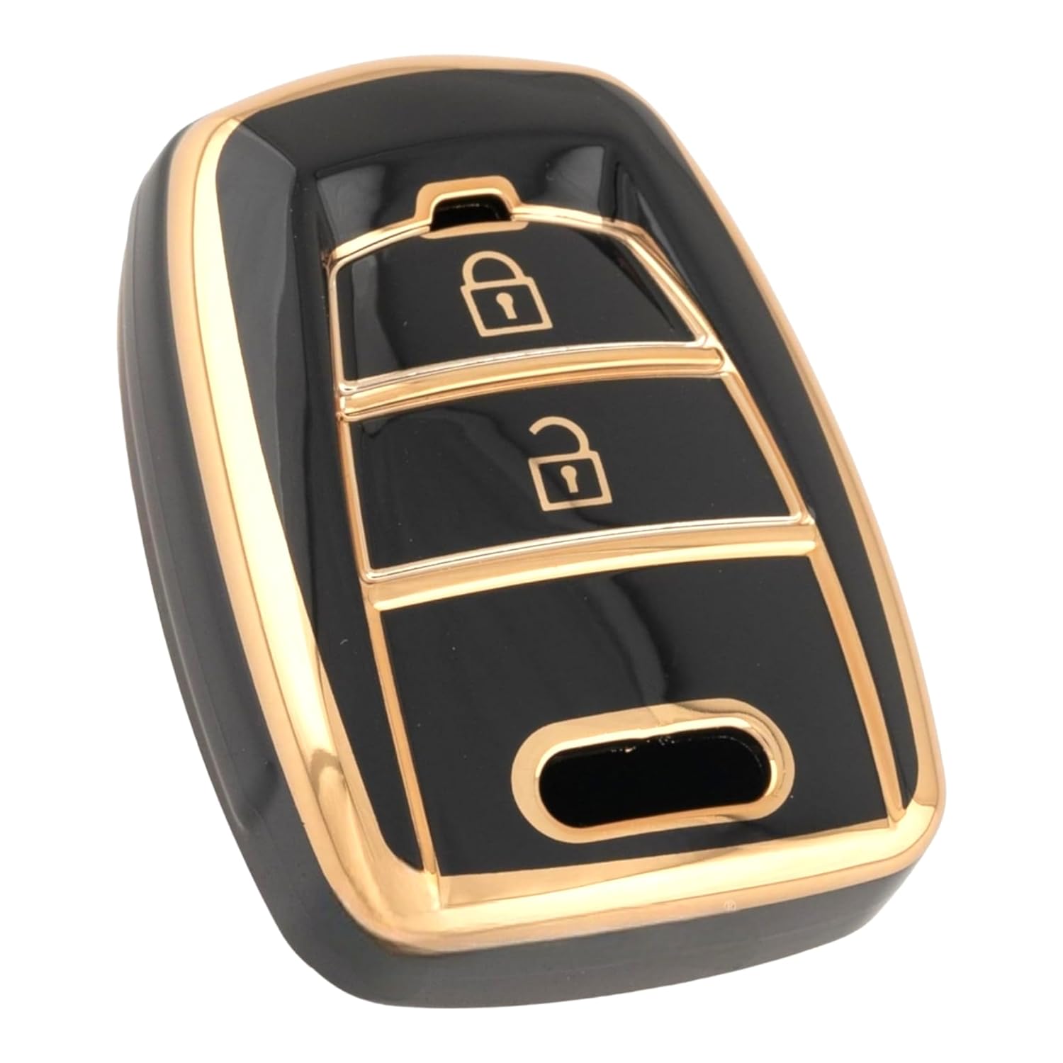 TPU Car Key Cover for Hyundai I10 Grand, Santro, Eon (Hyundai, 2 Button Remote Key)