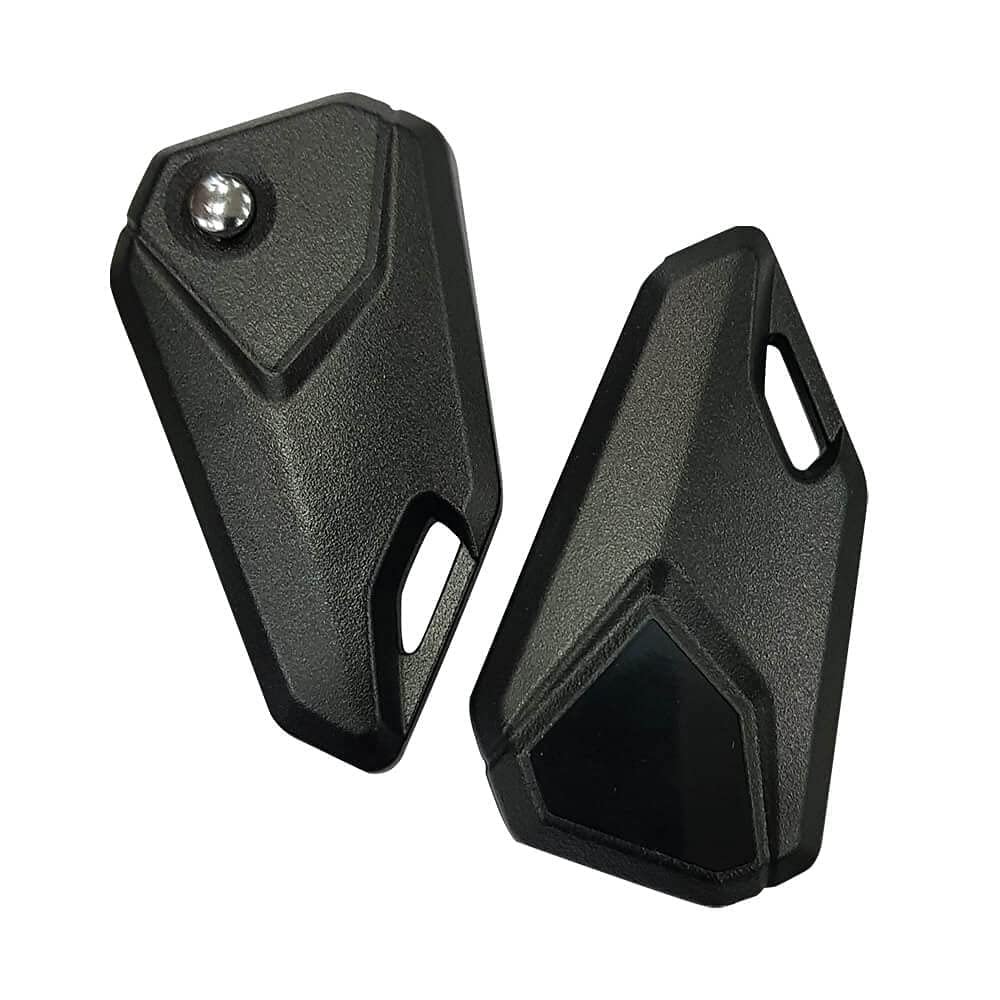 Bike Flip Key with Tpu key cover for Bajaj Discover / Pulsar 150 - red logo