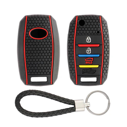 KIA 3B FLIP KEY COVER - KC53BK/RING