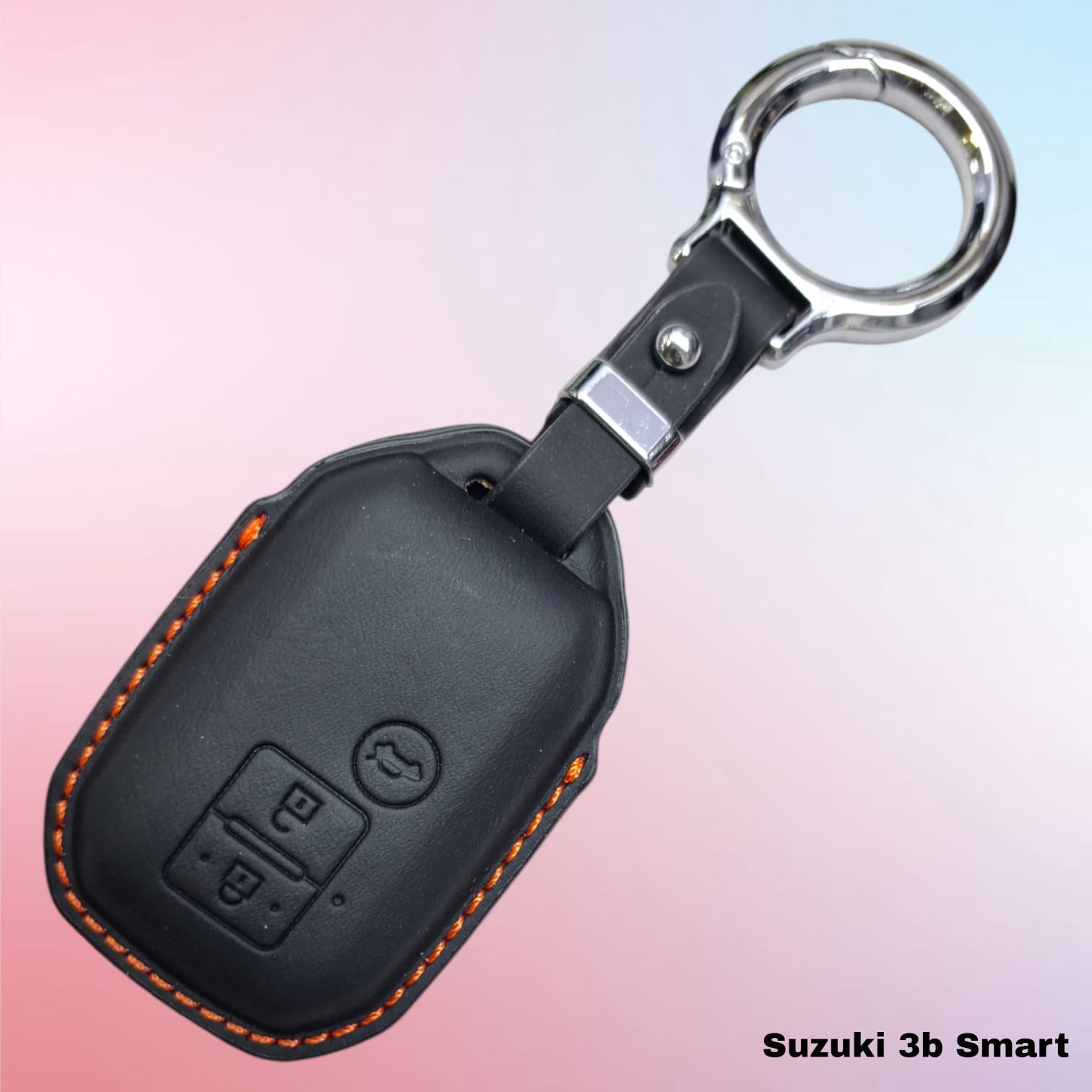 Leather key cover fit for : Dzire, Ertiga 3b smart key