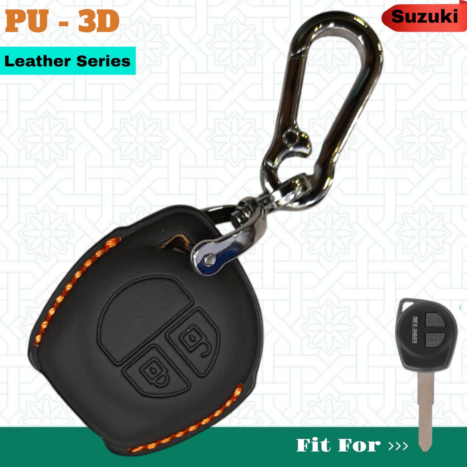 Suzuki 2B Leather Key Cover