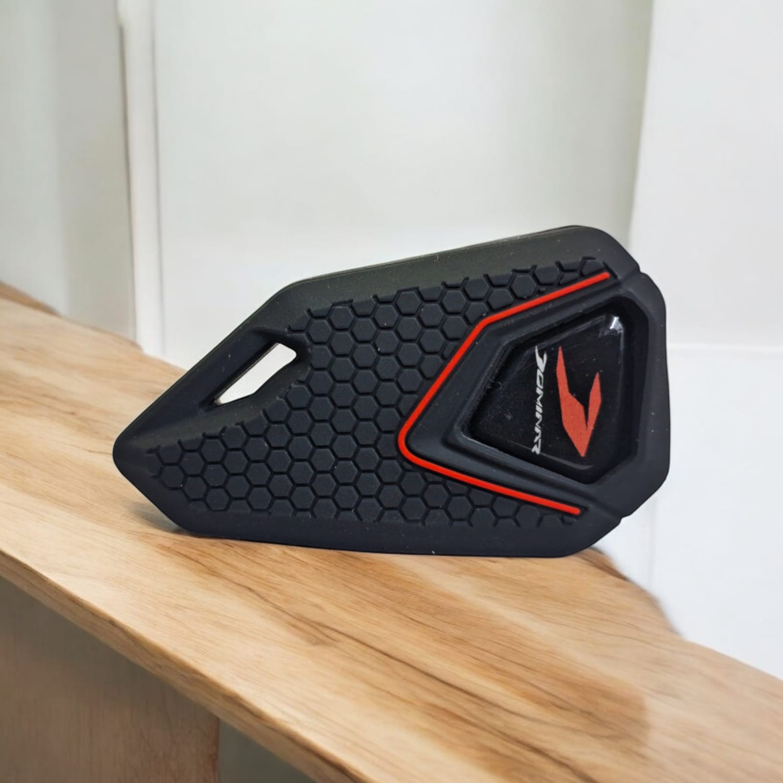 Bike flip Key with Silicone Cover for Bajaj Dominar /Pulsar 220/Pulsar 180/ - BLACK