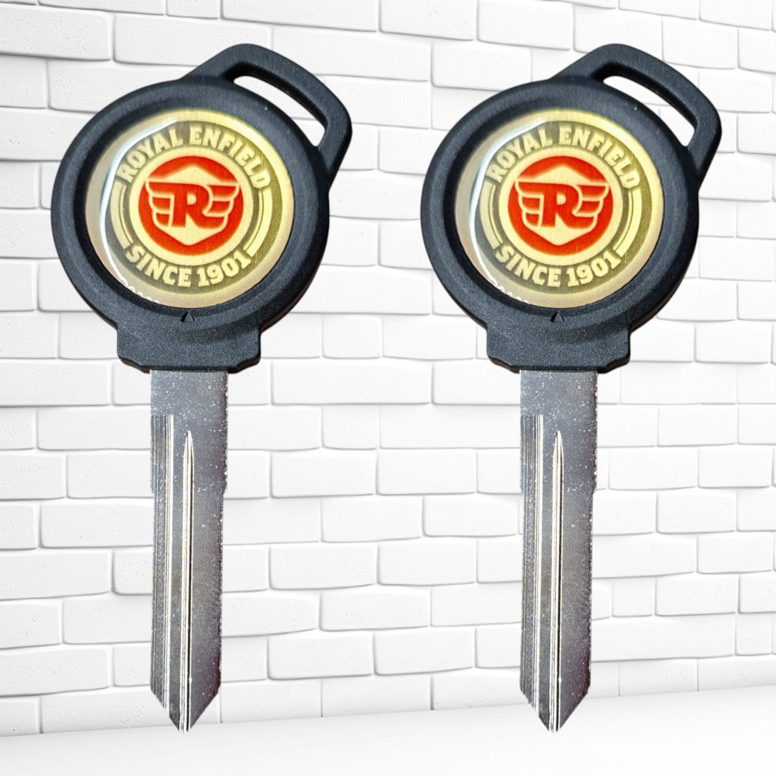 Royal Enfield D/L Right original key ( Pack Of 2 )