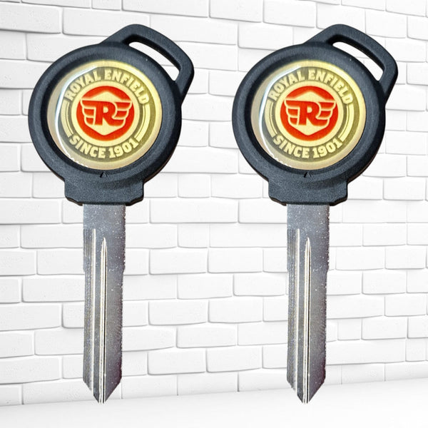 Royal Enfield D/L Right original key ( Pack Of 2 )