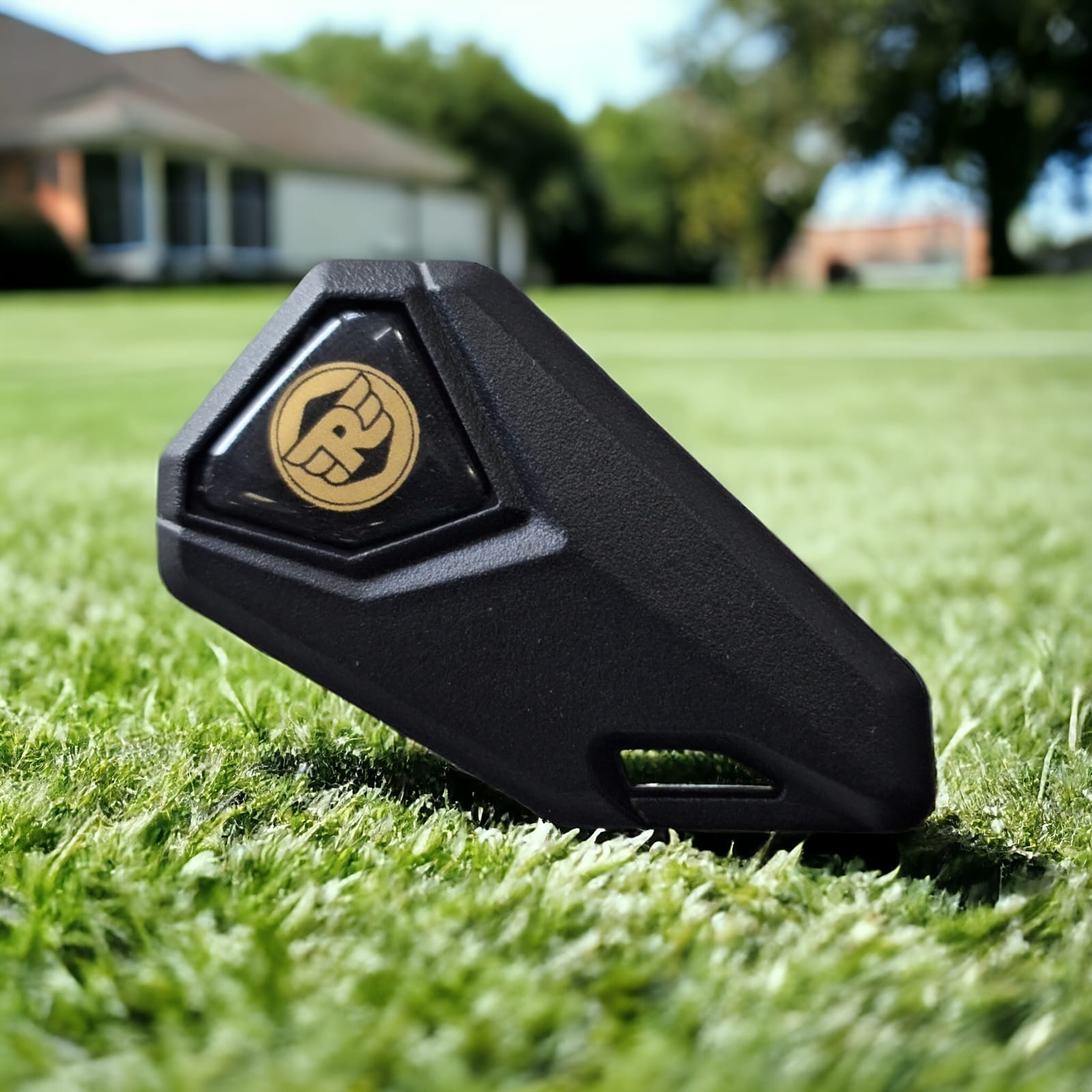 Royal Enfield bike flip key - Yellow logo