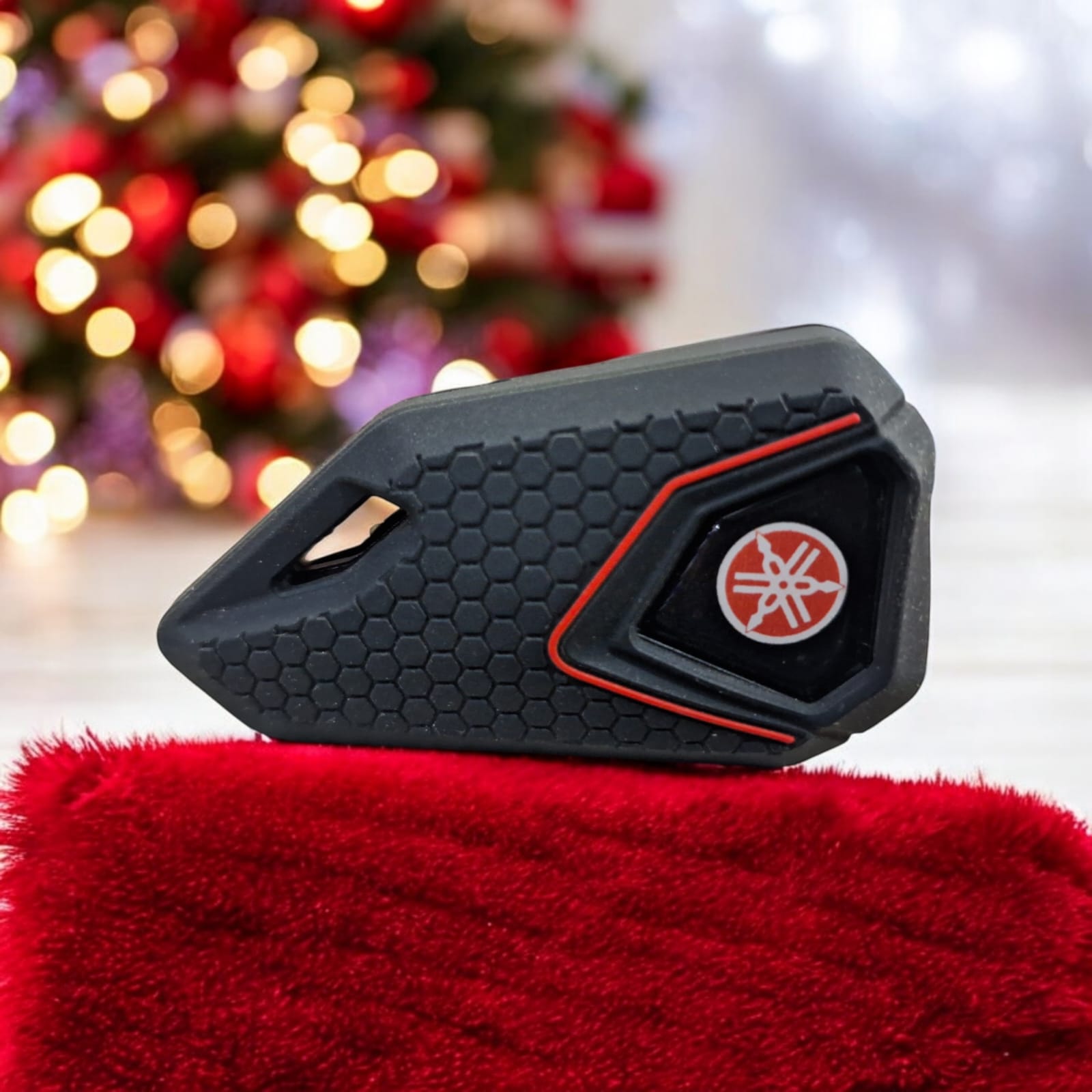 YAMAHA FLIP KEY WITH SILICONE KEY COVER - RED LOGO