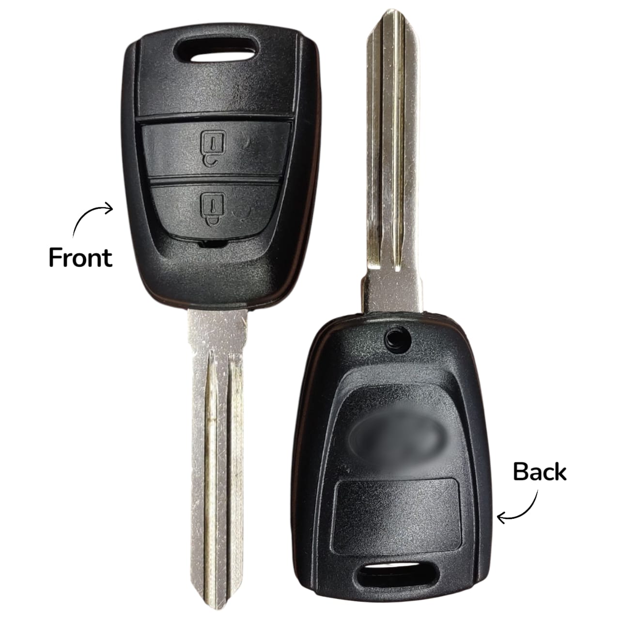 Hyundai Grand i10 / Eon Replacement Remote Key Shell – (No Electronics Parts)