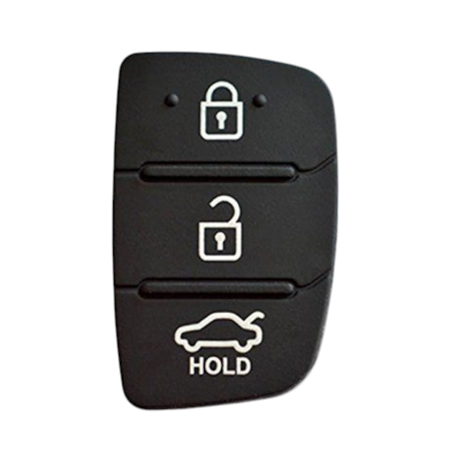 Replacement Remote Keypad Compatible for Hyundai i20 3 Button Flip Key (2013 Onwards)