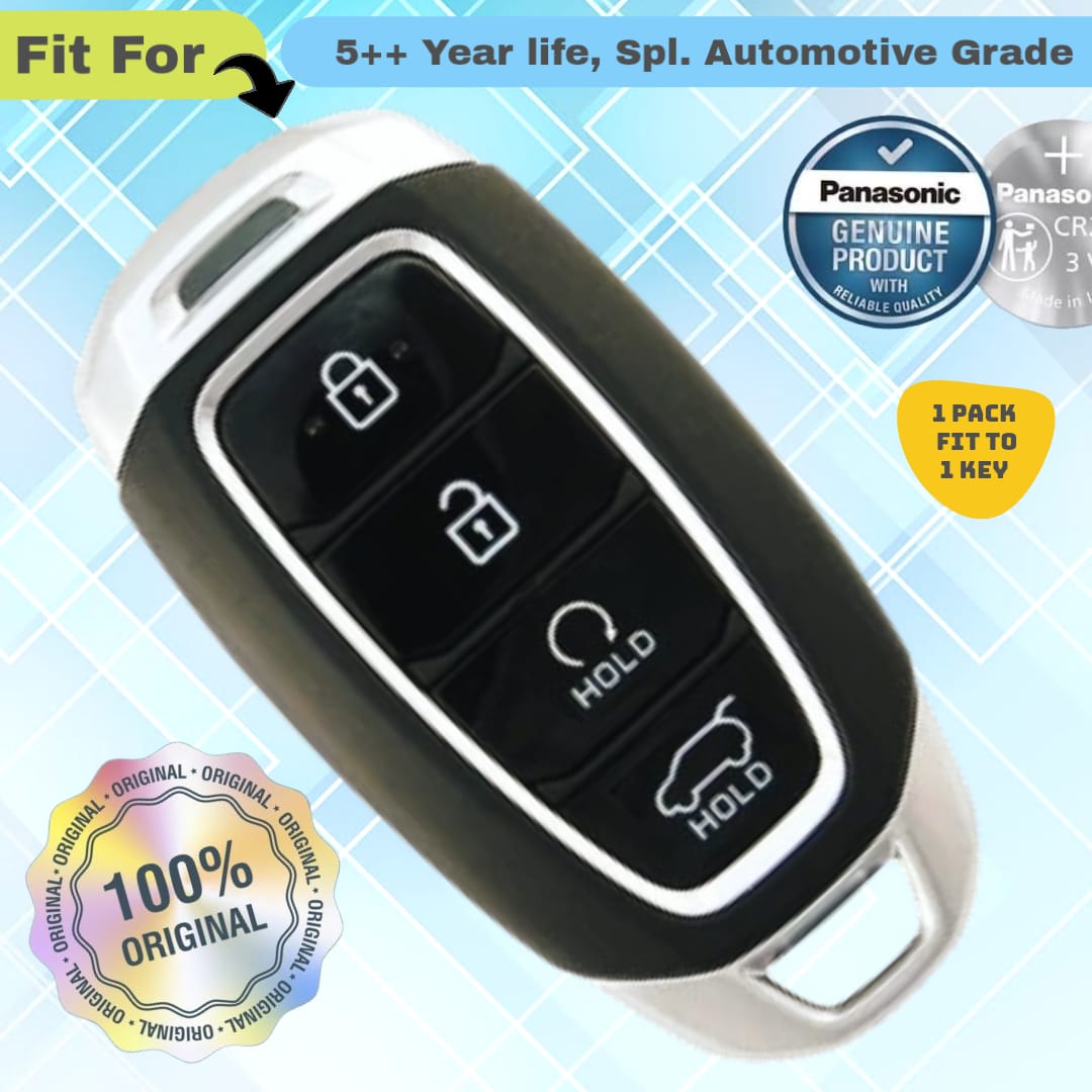 Hyundai 4 Button Smart Key Fob Replacement Battery ( Pack of 1 )