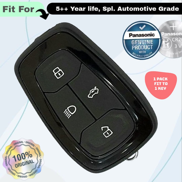 Tata 4 Button Smart Key Fob Replacement Battery - ( Pack of 1 )