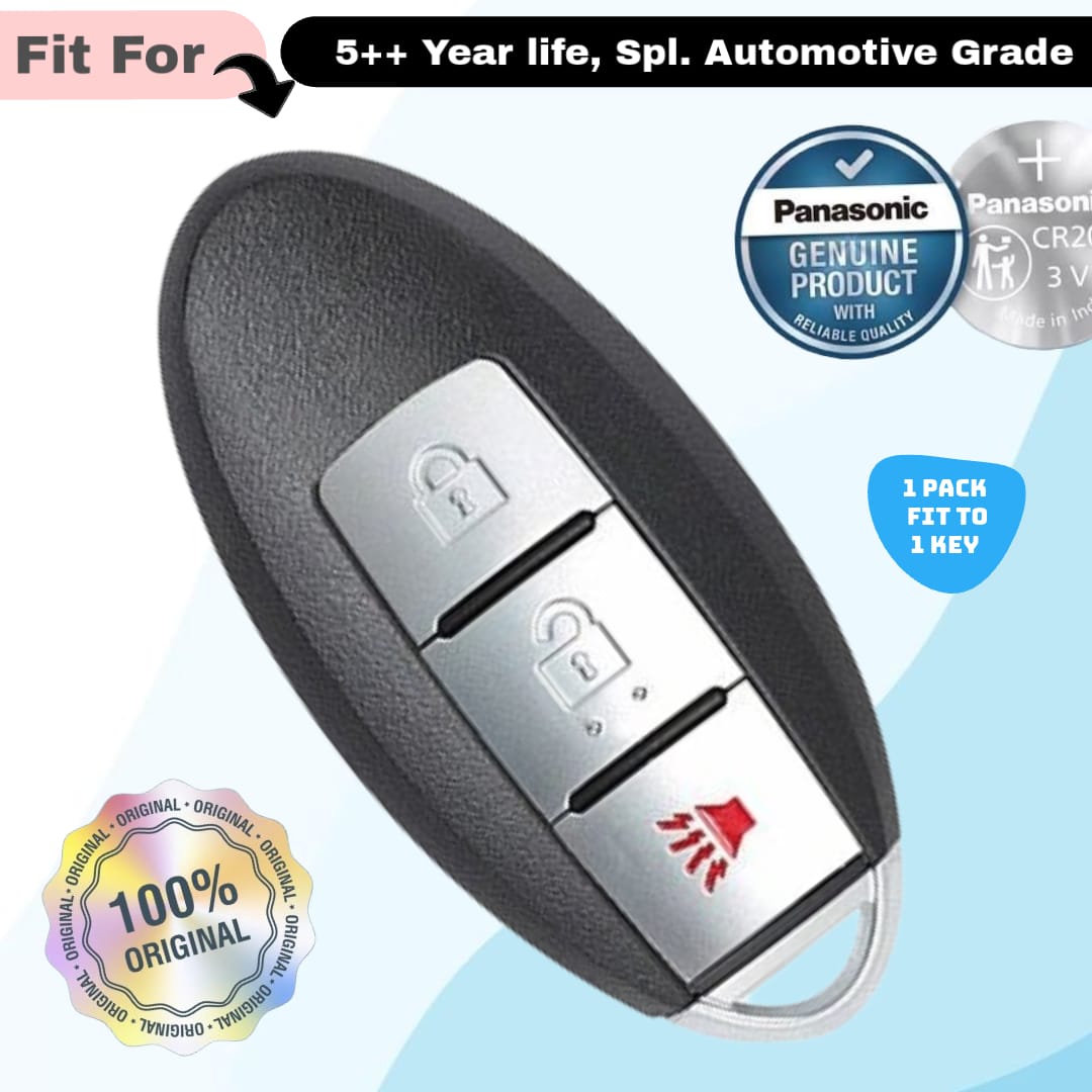Nissan 3 Button Smart Key Fob Replacement Battery - ( Pack of 1 )