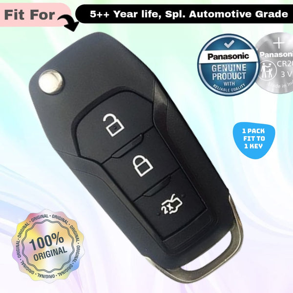 Ford 3 Button Flip Key Fob Replacement Battery - ( Pack of 1 )