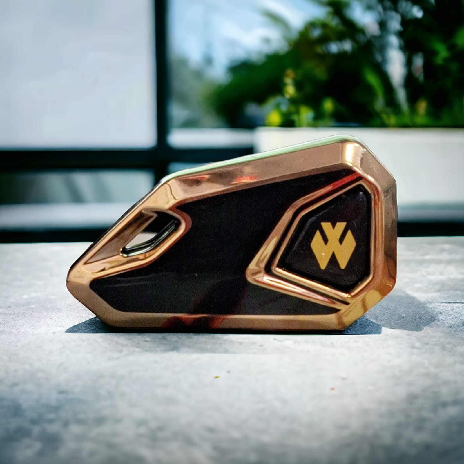 Bike Flip Key with Tpu key cover for Bajaj Discover / Pulsar 150 – Yellow Logo