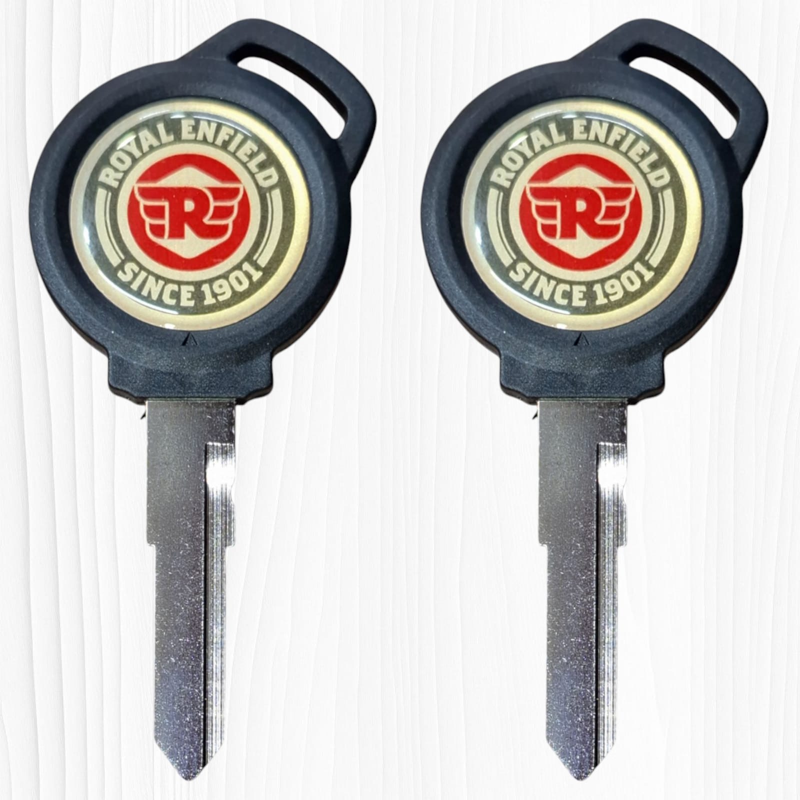 Royal Enfield S/L Left original key ( Pack of 2 )