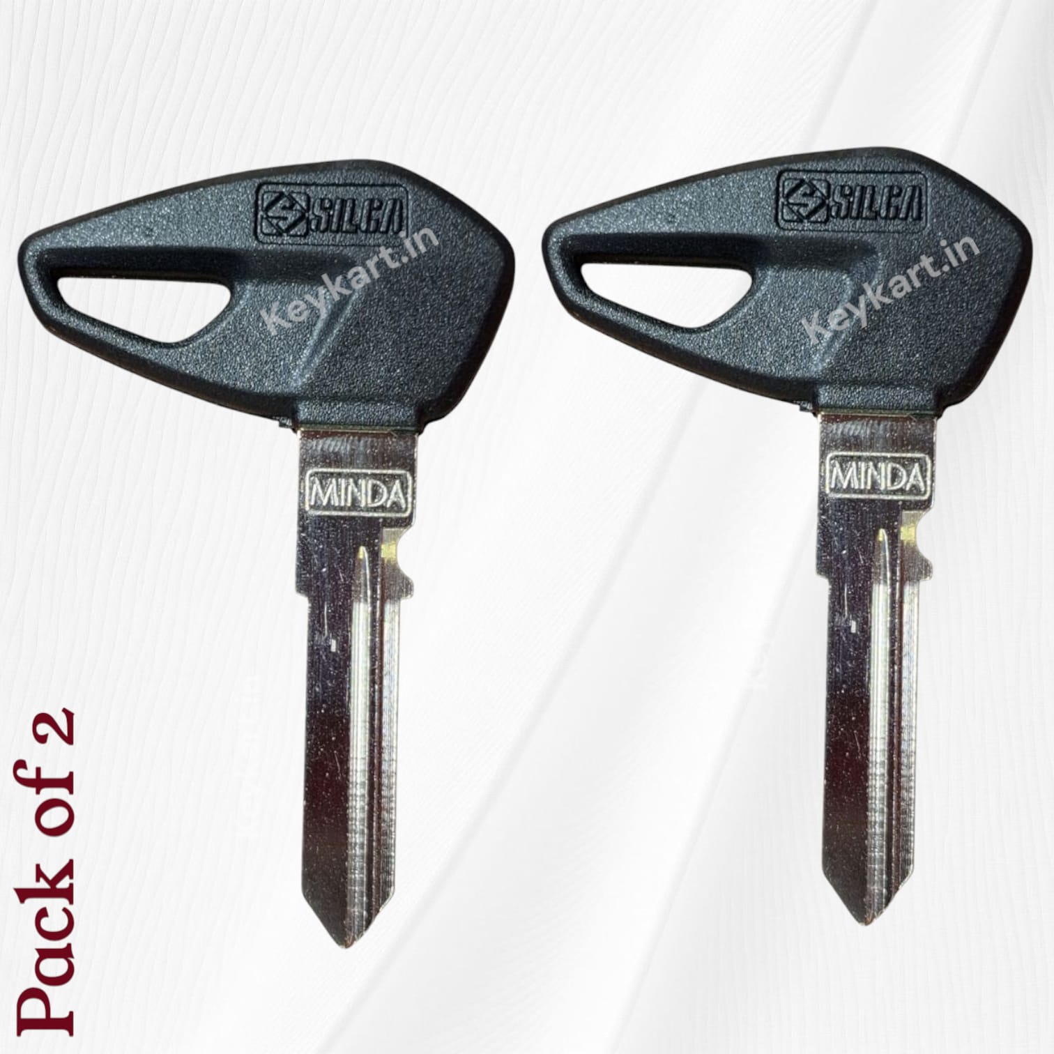 Bajaj Pulsar original key ( Pack of 2 )