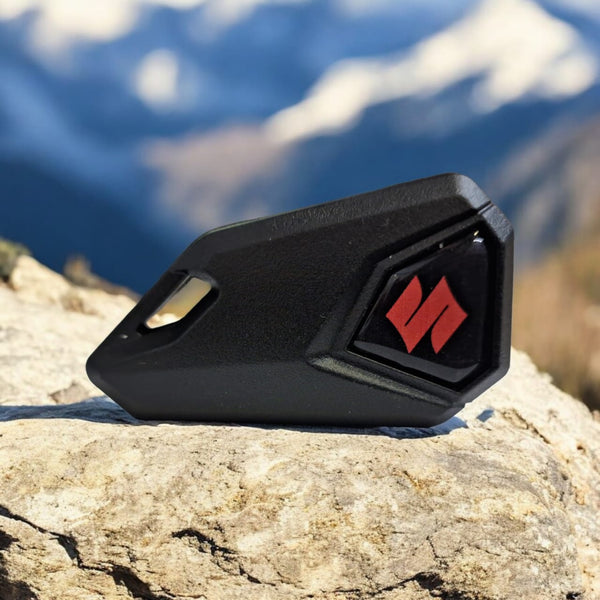 Suzuki Gixxer Bike Flip Key - Red Logo