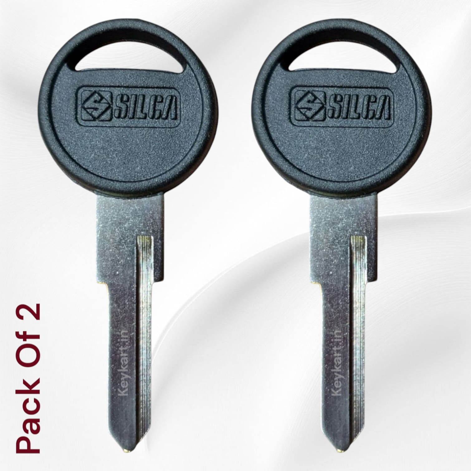 Bajaj Auto original key ( Pack of 2 )
