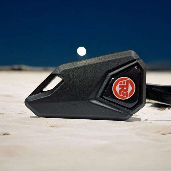 Royal Enfield S/L right cut bike flip key - Red logo