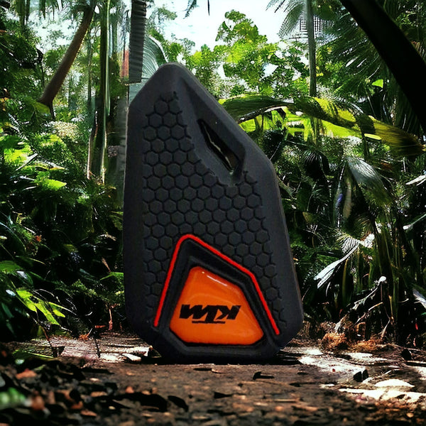 KTM FLIP KEY WITH SILICONE KEY COVER - ORANGE LOGO