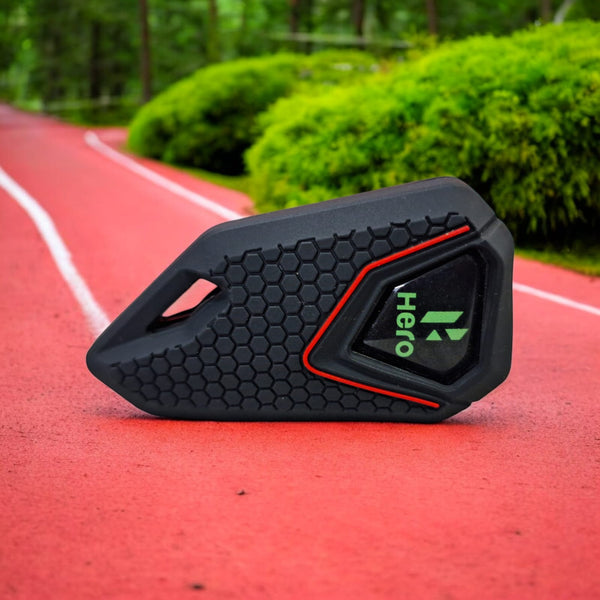HERO LEFT BIKE FLIP KEY & SILICONE COVER  - GREEN LOGO