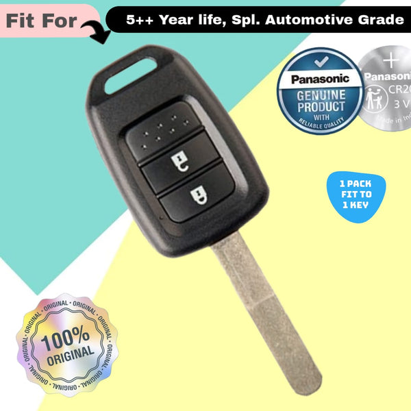 Honda 2 Button Remote Key Fob Replacement Battery - ( Pack of 1 )