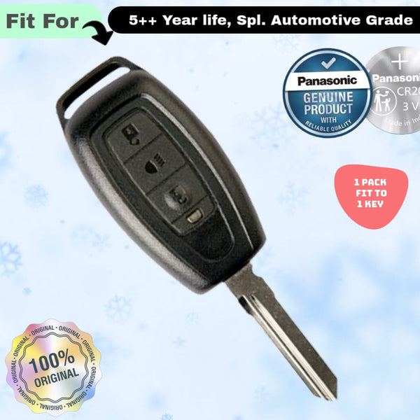 Tata 3 Button Key Fob Replacement Battery - ( Pack of 1 )