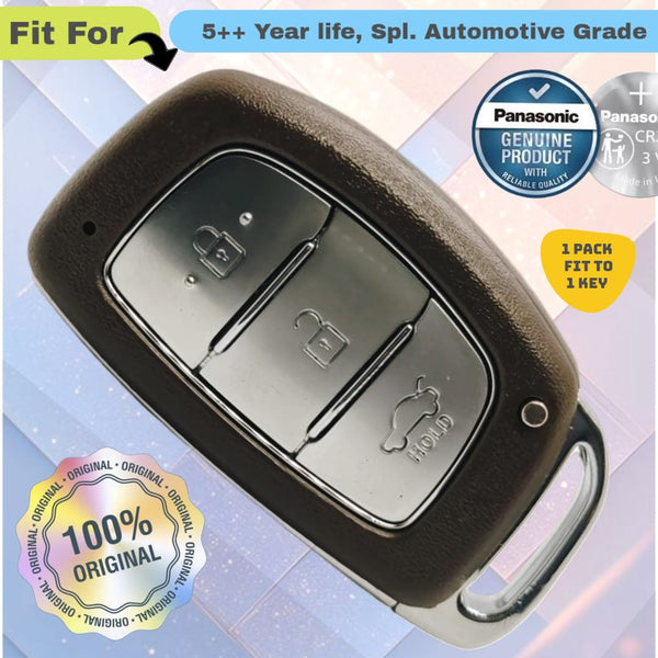 Hyundai 3 Button Smart Key Fob Replacement Battery ( Pack of 1 )