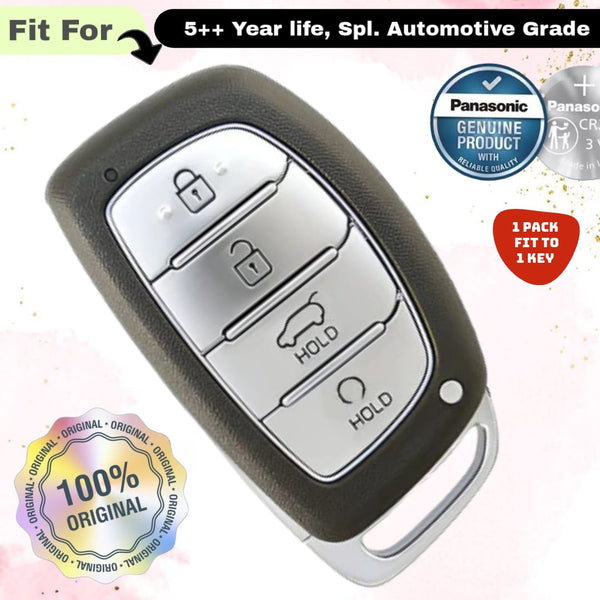 Hyundai 4 Button Smart Key Fob Replacement Battery - ( Pack of 1 )