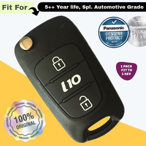 Hyundai 3 Button Flip Key Fob Replacement Battery - ( Pack of 1 )