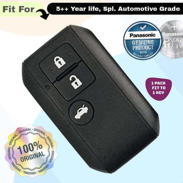 Suzuki 3 Button Smart Key Fob Replacement Battery - ( Pack of 1 )