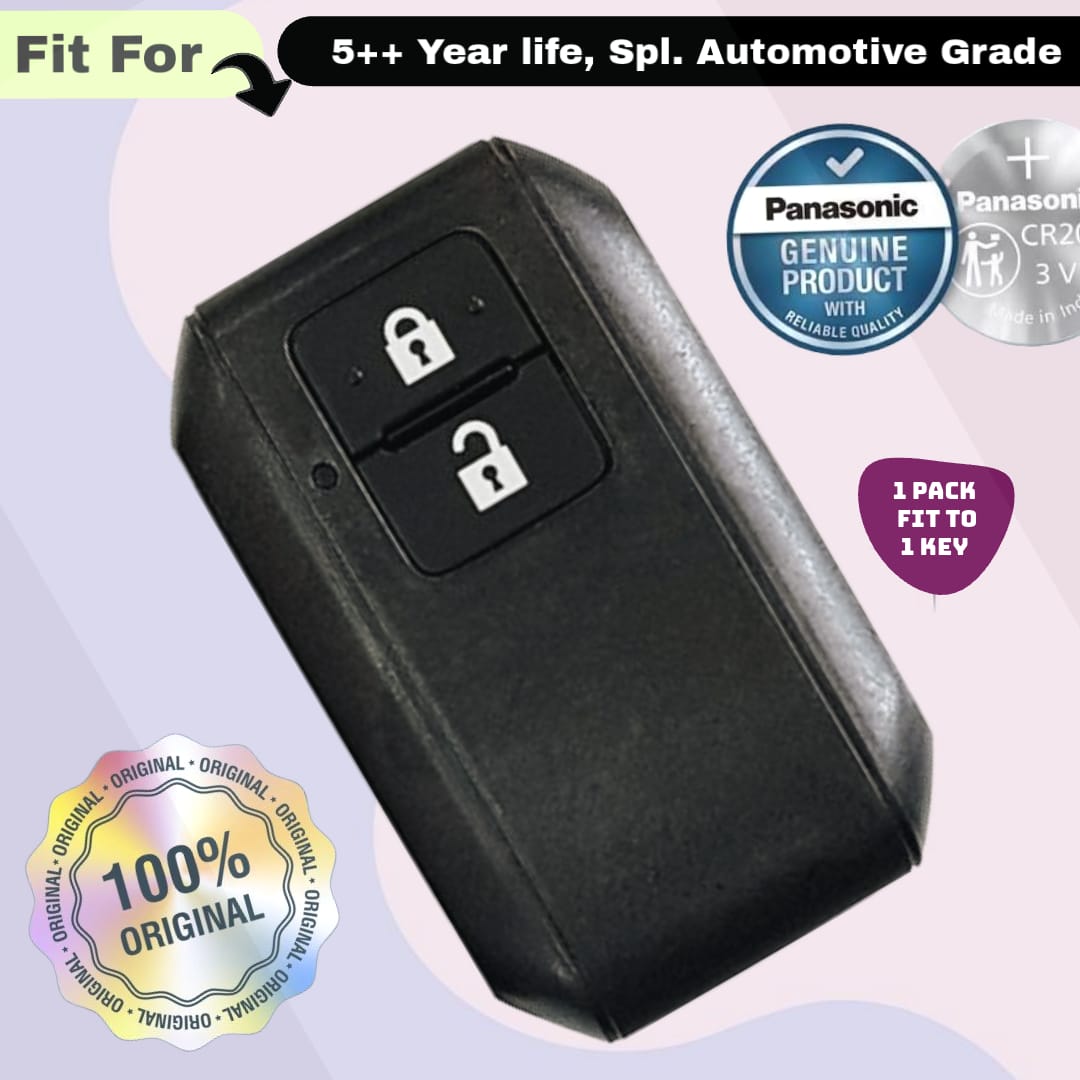 Toyota 2 Button Smart Key Fob Replacement Battery - ( Pack of 1 )