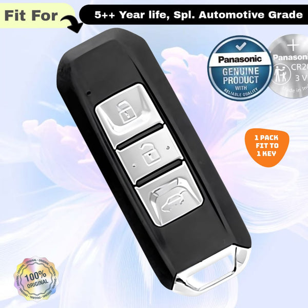 Mg 3 Button Smart Key Fob Replacement Battery - ( Pack of 1 )