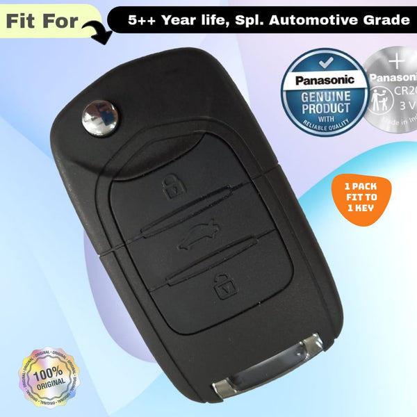 Mg 3 Button Smart Key Fob Replacement Battery - ( Pack of 1 )