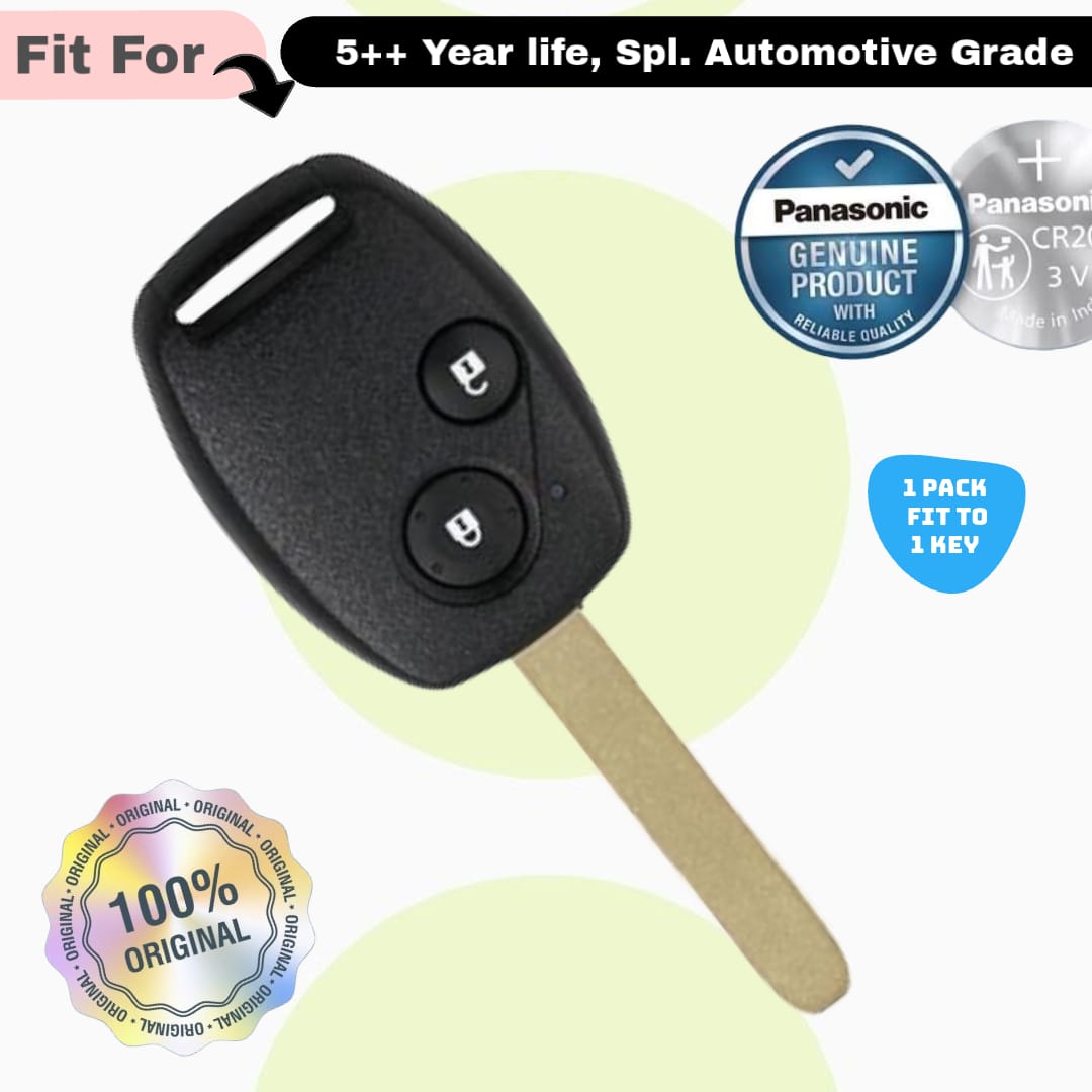 Honda 2 Button Remote Key Fob Replacement Battery - ( Pack of 1 )