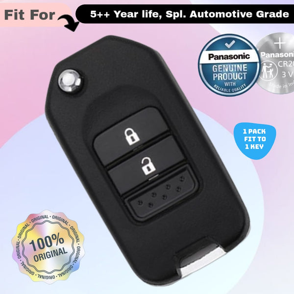Honda 2 Button Flip Key Fob Replacement Battery - ( Pack of 1 )