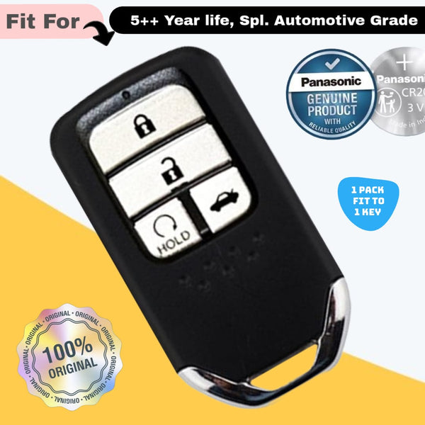 Honda 4 Button Smart Key Fob Replacement Battery - ( Pack of 1 )