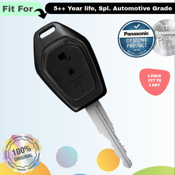 Mahindra 3 Button Remote Key Fob Replacement Battery - ( Pack of 1 )