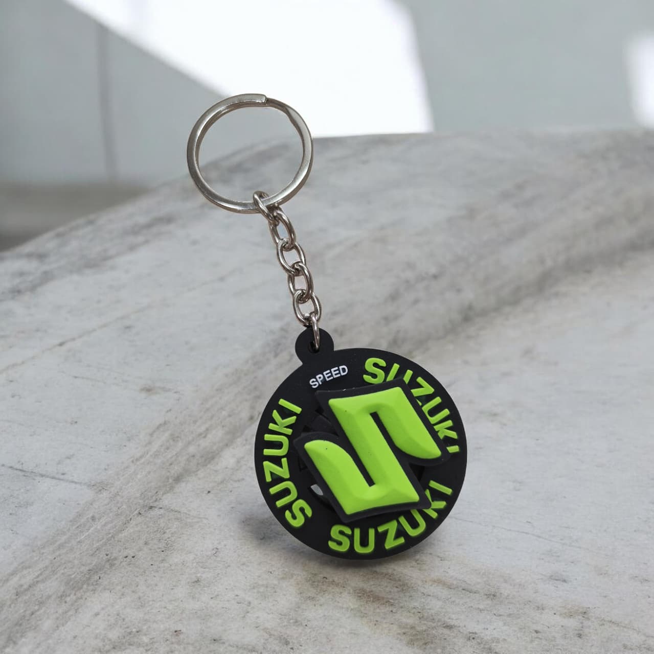 Suzuki Rubber rotating keychain - FKC38